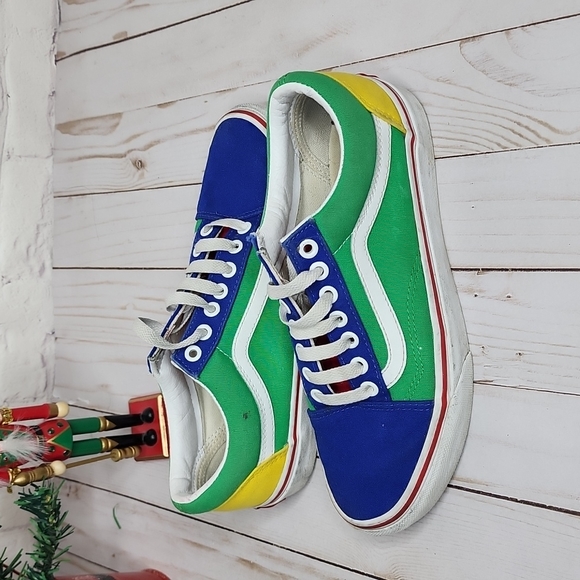 UEC Vans Checkerboard Multi Color Sneakers low top - Picture 6 of 6